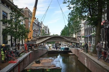 Amsterdam ya cuenta con el primer puente impreso en 3D del mundo