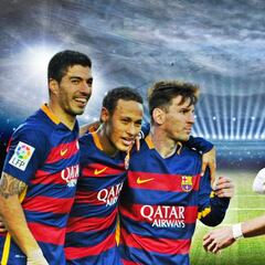 Zidane depende menos de la BBC que Luis Enrique de la MSN