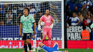 27/04/26 PARTIDO PRIMERA DIVSION JORNADA 32
ESPANYOL - LEVANTE
FIN DE PARTIDO TRISTEZA