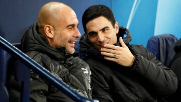 Arteta confiesa que todavía pide consejos a Pep