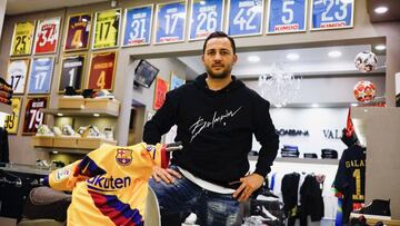 El Barça se viste en Nápoles