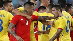 Rumania-Chile, en imágenes