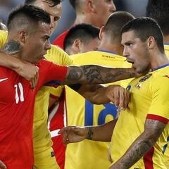 Rumania-Chile, en imágenes