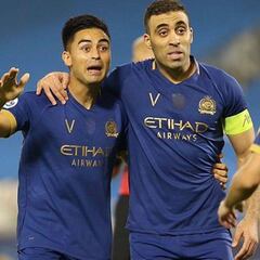 Pity Martínez debuta con asistencia con Al-Nassr