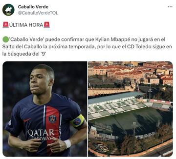 El cachondeo en Twitter con “Kylian Mbappé NO JUGARÁ”