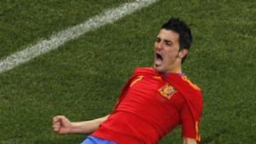 Villa: "De pequeño tenía pósters de Guardiola"