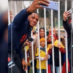 La colonia colombiana invade Chile para ver a la Selección