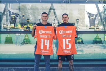 América se reforzó con el chileno Nicolás Castillo y el colombiano Nicolás Benedetti, quienes llegaron a Coapa para apuntalar el ataque de los azulcremas. Con ellos, el cuadro de Miguel Herrera intentará tapar los huecos que dejaron Diego Lainez y Cecilio Domínguez, además de luchar por lograr el bicampeonato de la Liga MX.