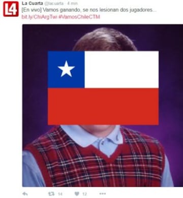 Los memes de la derrota ante Argentina