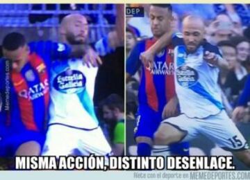 Los memes más divertidos del Barcelona-Deportivo