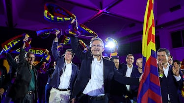 17/11/25 LALIGA EA SPORT BARCELONA
PRESENTACION DE LA CANDIDATURA EL BARÇA QUE VOLEM VICTOR FONT