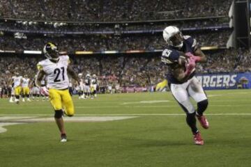  Antonio Gates ha vuelto a la liga y eso es una grandísima noticia para las jugadas de end-zone de los Chargers.