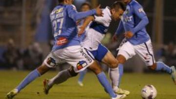 Gutiérrez en el partido que los clasificó a la final.