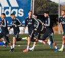 El Madrid ya prepara el partido de Champions ante el CSKA