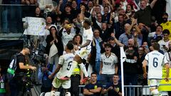 Jude Bellingham y su celebración con el gol en Real Madrid - Getafe