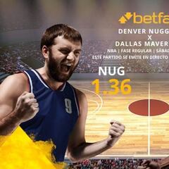Denver Nuggets vs. Dallas Mavericks: horario, TV, estadísticas, clasificación y pronósticos
