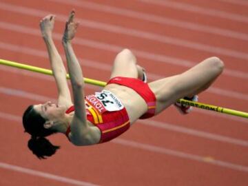 En 2006 ganó el bronce en los Campeonatos del Mundo Indoor de Moscú, donde saltó 1,98 m y solo fue batida por la rusa campeona olímpica Yelena Slesarenko y por la croata Blanka Vlaic