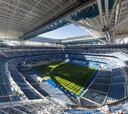 Así funciona el césped retráctil del Santiago Bernabéu