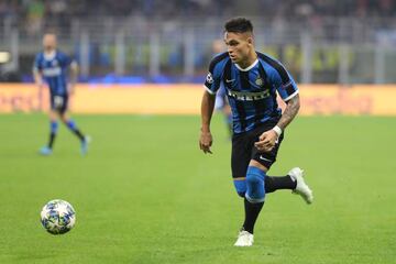 Lautaro Martinez of FC Internazionale during the UEFA Champions League match against Borussia Dortmund.