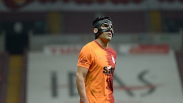 Falcao vuelve a jugar, 17 días después de su fractura facial