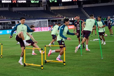 Alineación posible de México ante Colombia en el amistoso internaciona