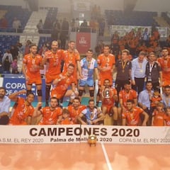 El Teruel conquista su sexta Copa del Rey ante el Almería