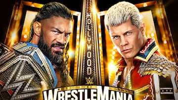 Cartel de WrestleMania 39.