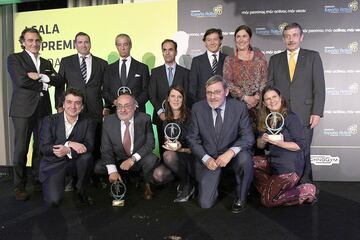 Los premiados de la Fundaci車n de Espa?a Activa.