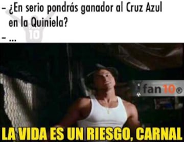 Cruz Azul perdió otra vez en la Liga MX pero se llevó sus memes