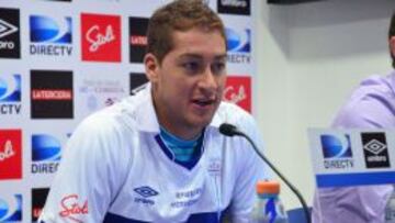 Walter Ibáñez viajó a Uruguay a buscar su pase.