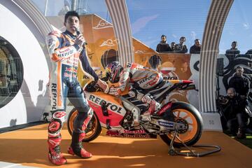 Márquez y Pedrosa "vuelan sin motor" en Las Rozas