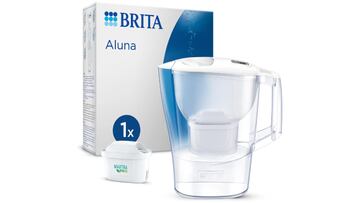 Jarra de agua con filtro Brita Aluna de oferta en Amazon