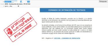 Detectan 6 emails para autónomos y empleados que son trampas de malware