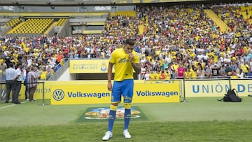 13/07/17 PRESENTACION DE VITOLO COMO NUEVO JUGADOR DE LAS PALMAS 