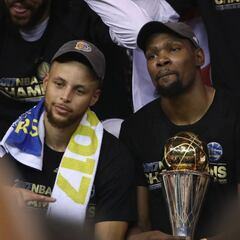 Green: "Si Kevin Durant era el premio de consolación... Gracias"