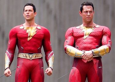 Primeras fotos filtradas del traje de Sahazam 2: su director comparte un primer teaser