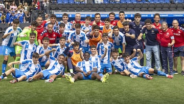 Deportivo y Betis disputan la segunda semifinal de la Copa de Campeones Juvenil.