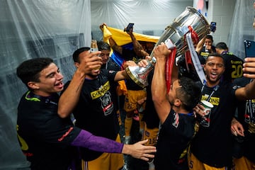 El festejo de Tigres campeón de Concacaf, en imágenes