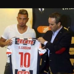 Edwin Cardona se despide de Rayados a través de Instagram