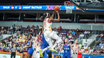 Ndour, durante el partido.