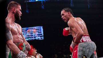 Caleb Plant y David Benavídez en el combate por el CMB interino del supermedio.