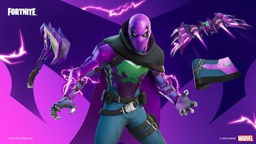 Arte oficial del skin Merodeador en Fortnite