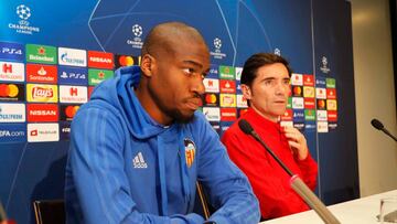 Kondogbia y Marcelino.