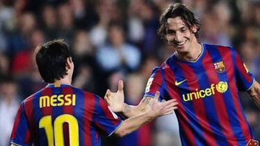Ibrahimovic praises 'one of a kind' Messi as 'Playstation' footballer