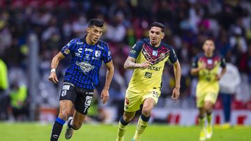 during the game America vs Queretaro, corresponding to day 08 of the Torneo Clausura Grita Mexico C22 of Liga BBVA MX, at Azteca Stadium, on March 01, 2022.

&lt;br&gt;&lt;br&gt;

durante el partido America vs Queretaro, correspondiente a la jornada 08 del Torneo Clausura Grita Mexico C22 de la Liga BBVA MX, en el Estadio Azteca, el 01 de Marzo de 2022.