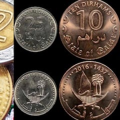 ¿Cuál es la moneda de Qatar y cuál es el tipo de cambio respecto al peso mexicano?