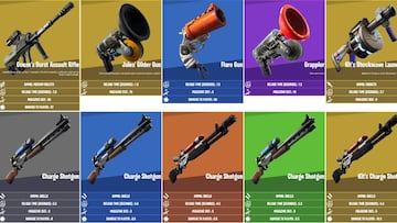 Fortnite Temporada 3: todas las armas nuevas; subfusil P90, fusil de caza y más