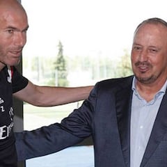 Zidane hace los mismos números en esta Liga que Rafa Benítez