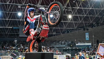Toni Bou, con la Montesa Honda en el X-Trial de Andorra 2024.