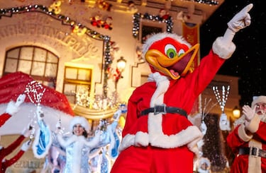Arranca la Navidad: programación en la Warner, Parque de Atracciones de Madrid, PortAventura y Disney